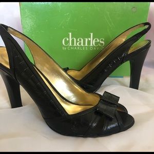 COPY - Charles by Charles David crocodile Black  …